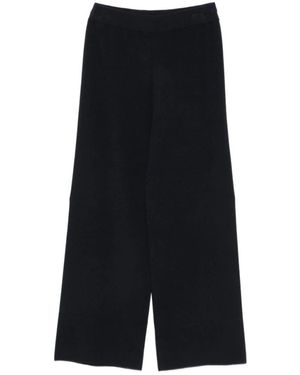 Max Mara Rotondo Wijde Broek - Zwart