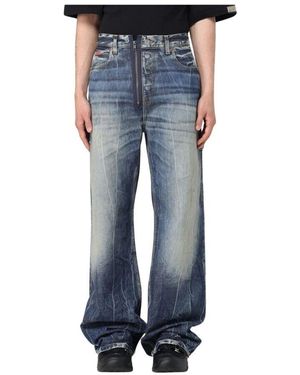 Martine Rose Klassische Denim Straight-Leg Jeans - Blau