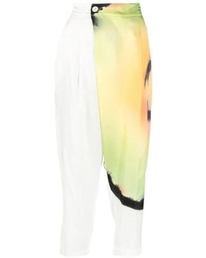 Issey Miyake Tapered Trousers - Giallo