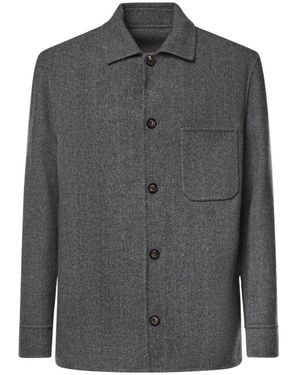 Eleventy Casual Shirts - Gris