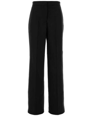 Tory Burch Straight Trousers - Negro