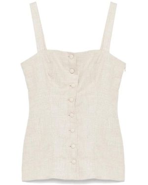 Faithfull the Brand Sleeveless Tops - Wit