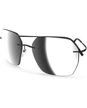 Silhouette Sunglasses - Negro