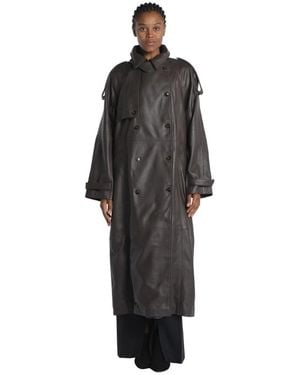 Birgitte Herskind Trench Coats - Black