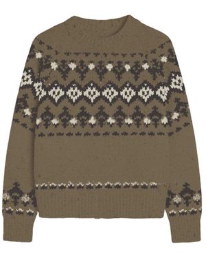 MC2 Saint Barth Round-Neck Knitwear - Verde