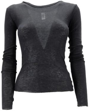 Bomboogie Long Sleeve T-Shirts - Black