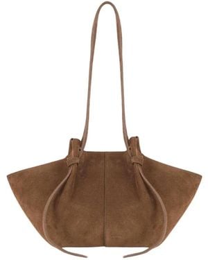 Yuzefi Shopping Bags - Brown
