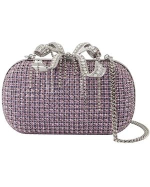 Self-Portrait Clutches - Purple