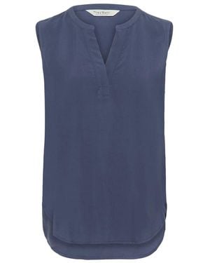 Part Two Sleeveless Tops - Blue