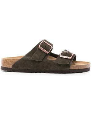 Birkenstock Sliders - Marrón