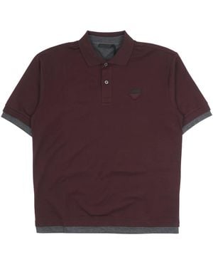 Prada Polo Shirts - Purple