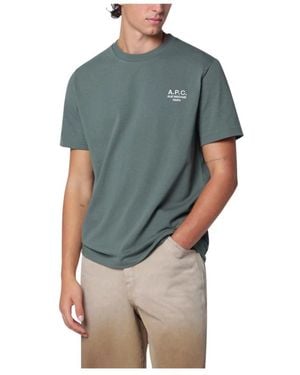A.P.C. T-Shirts - Grey