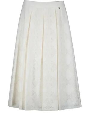 Amélie & Amélie Midi Skirts - Blanco