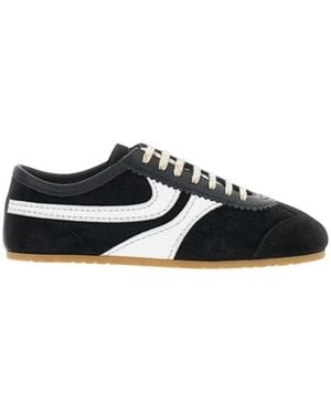 Dries Van Noten Suede Trainers - Black