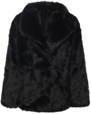 V73 Faux Fur & Shearling Jackets - Negro