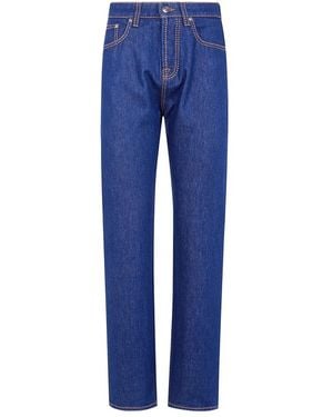 Versace Straight Fit Jeans - Blue
