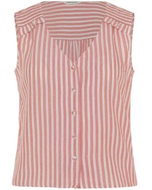 Naf Naf Sleeveless Tops - Rose