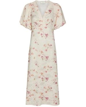Neo Noir Midi Dresses - Neutro