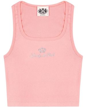 Juicy Couture Tops ,Roze ,Crown Top