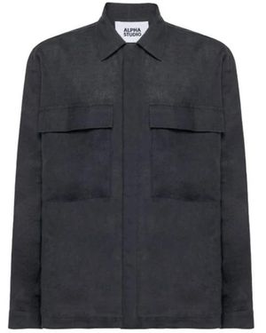 Alpha Studio Casual Shirts - Blu