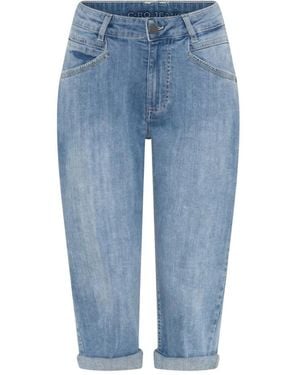 Cro Cropped Trousers - Azul
