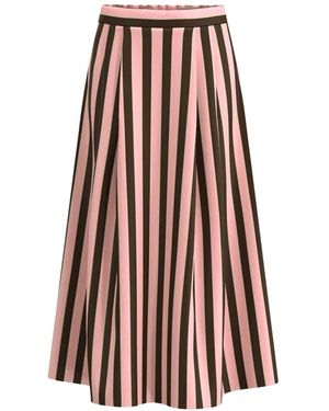 Marella Rokken ,Roze ,Midi Skirts - Bruin
