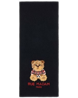 Rue Madam Winter Scarves - Negro