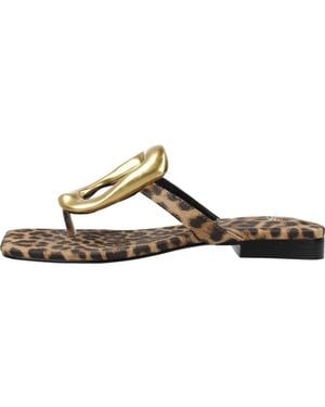 Exe' Flip Flops - Marrone