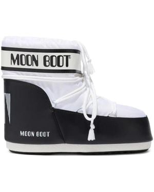 Moon Boot Icon Low 2 Nylon Winter Boot - Weiß