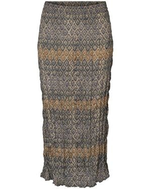 Heartmade Midi Skirts - Gris