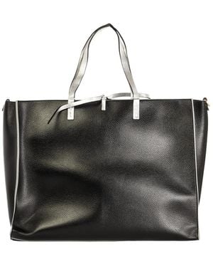 Manila Grace Elegante Und Vielseitige Damenhandtasche - Schwarz
