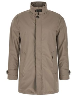 Moorer Rain Jackets - Brown