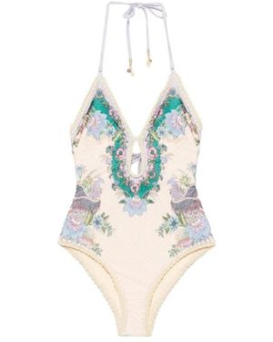 Zimmermann One-Piece - Azul