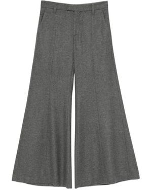 Brunello Cucinelli Wijde Broek - Grijs