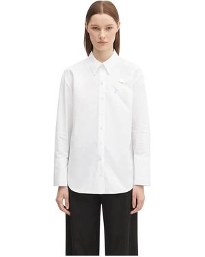 KENZO Boke Pin Relaxed Fit Shirt - Wit