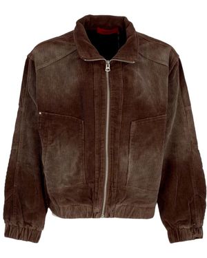 Acupuncture Cordjacke - Braun