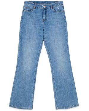 Oltre Flared Jeans - Azul