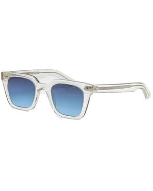 Moscot Grober Sun Crystal Denim Blu Sonnenbrillen - Blau