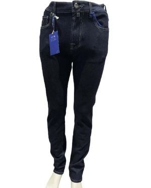 Jacob Cohen Dunkelblaue Denim Jeans 816D
