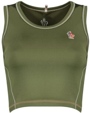 Moncler Sleeveless Tops - Green