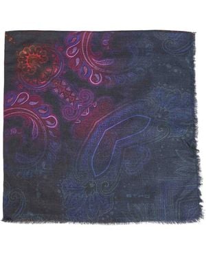 Etro Scarves - Bleu