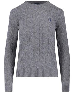 Ralph Lauren Round-Neck Knitwear - Gray