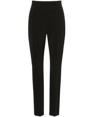Max Mara Slim-Fit Trousers - Black