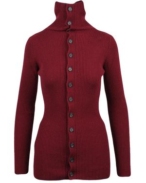Yohji Yamamoto Cardigans - Rojo