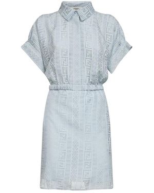 Fendi Short Dresses - Blue