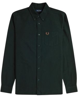 Fred Perry Casual Shirts - Verde