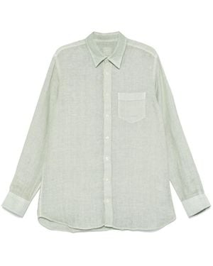 120% Lino Casual Shirts - Green