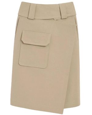 Ami Paris Midi Skirts - Neutro