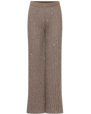 Missoni Broeken ,Wide Broeken - Bruin