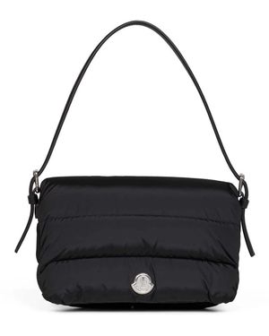 Moncler Tassen ,Zwart ,Katoen Caradoc Schoudertas